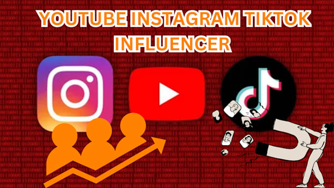 Gig Preview - Find targeted base niche youtube influencer lead, instagram and tiktok