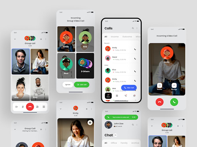 Gig Preview - Develop ai voice call bot app, video calling app, chat app, ai cold calling app