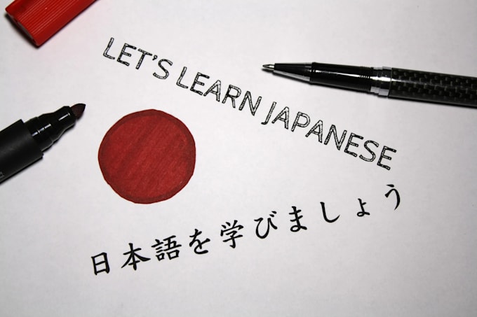 Gig Preview - Be your native japanese teacher with fluency in english