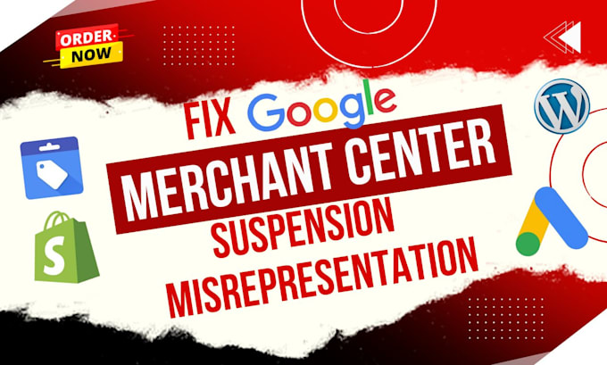 Gig Preview - Fix google merchant center suspension, approve products, shopping ads gmc