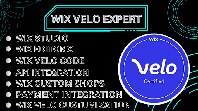 Gig Preview - Wix velo wix studio website wix website design wix code wix developer wix coding