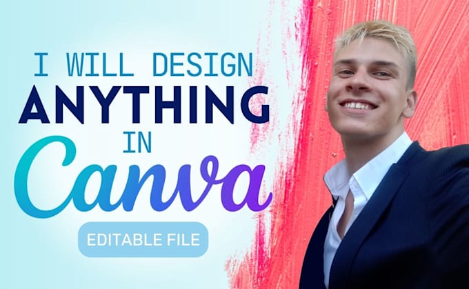 Gig Preview - Design anything in canva