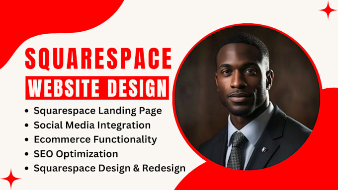 Gig Preview - Build squarespace website squarespace website design redesign squarespace