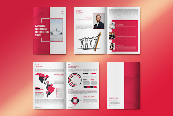 Bestseller - design brochure, company profile, annual report, pamphlet or booklet