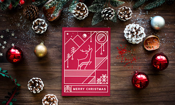 Gig Preview - Design and photo edit christmas cards, gift tags, and posters