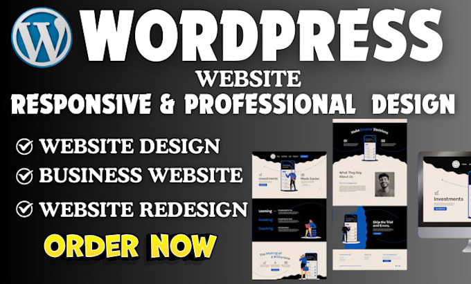 Bestseller - build wordpress website, wordpress website design, wordpress website redesign