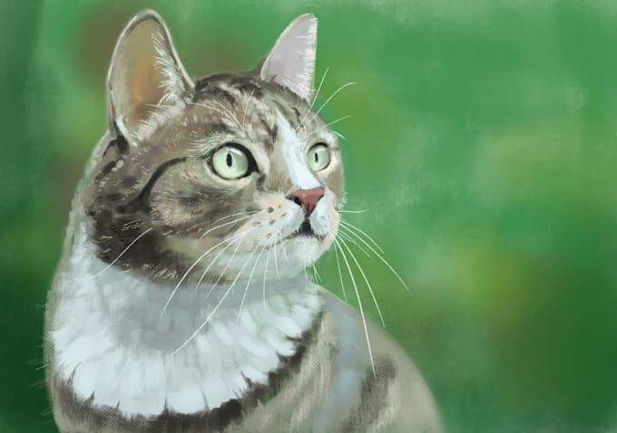 Gig Preview - Draw a realistic pet portrait