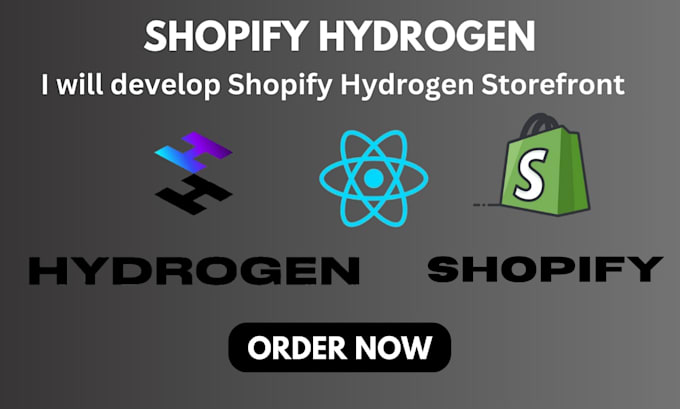 Gig Preview - Build a shopify website on react using hydrogen