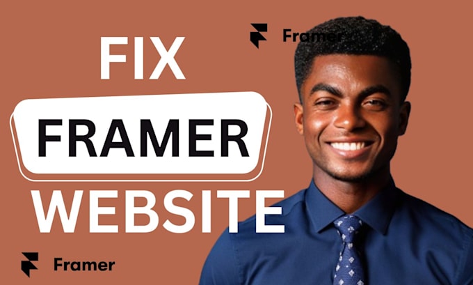 Gig Preview - Fix framer website, edit framer or update framer template