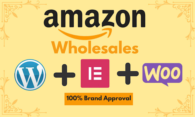 Gig Preview - Create amazon fba wholesale website amazon fba for brand approvals