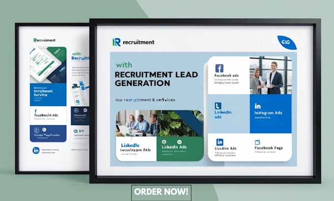 Gig Preview - Recruitment marketing leads recruiter leads facebook linkedin ads campaign setup