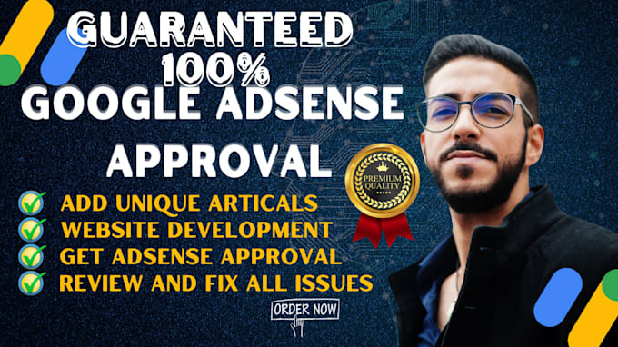 Gig Preview - Provide ready made blog website for google adsense approval