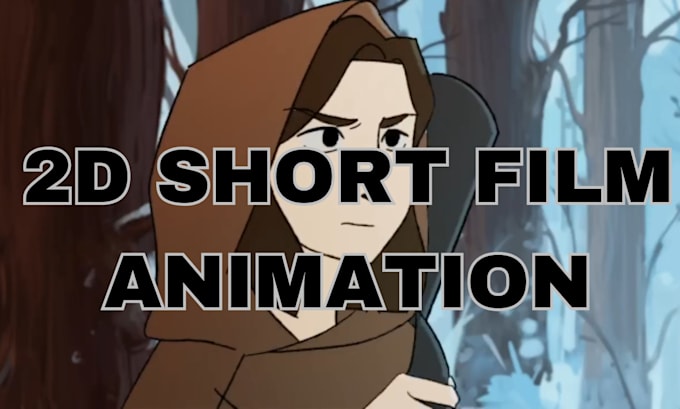 Gig Preview - Animate 2d shortfilm cartoon movie with anime style animation video