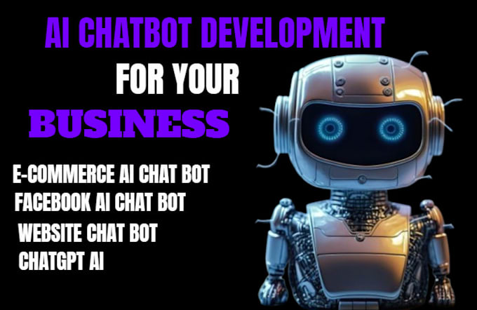 Gig Preview - Develop high performance ai chatbot for facebook, whatsapp,websites for business