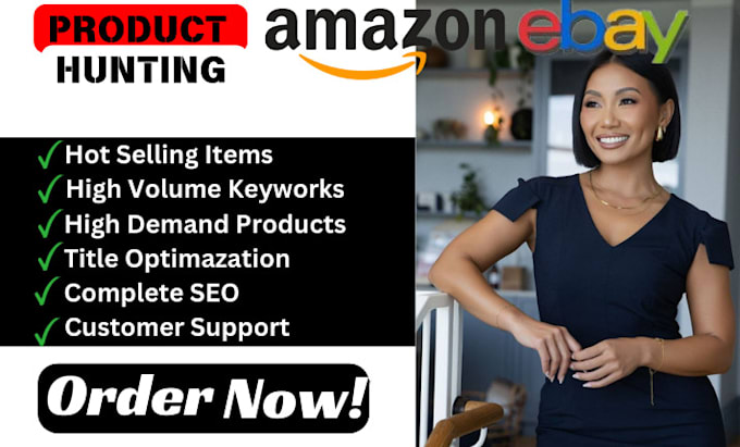 Gig Preview - Ebay amazon fba shopify affiliate dropshipping supplier product hunting