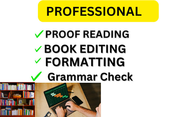 Gig Preview - Professionally edit, proofread, and format your book ebook