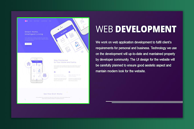 Gig Preview - Develop custom web application for your business