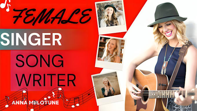 Gig Preview - Be your pro singer songwriter ghostwriter custom christmas songs vocalist