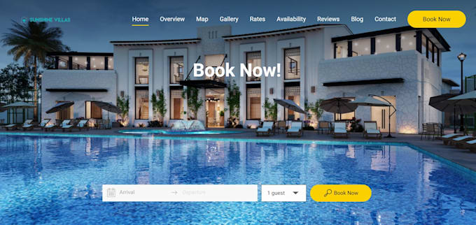 Gig Preview - Wix vacation website design wix vacation website wix short term rental