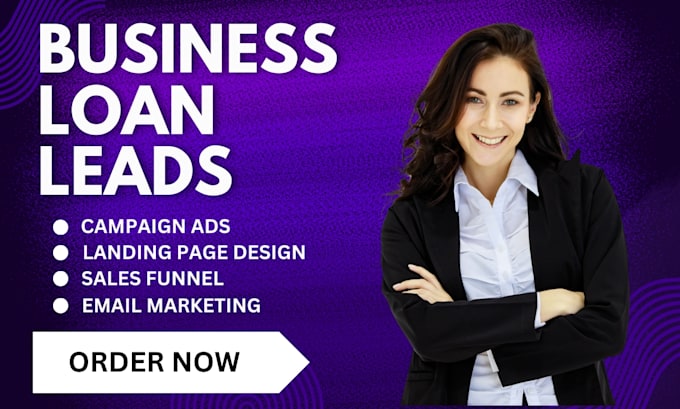 Gig Preview - Be your ads expert for mca leads, business loan leads, design mca website