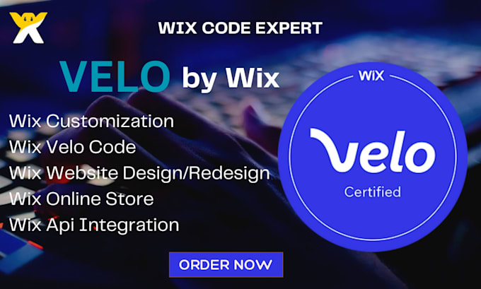 Gig Preview - Design wix website, redesign wix website, wix velo code, develop wix site