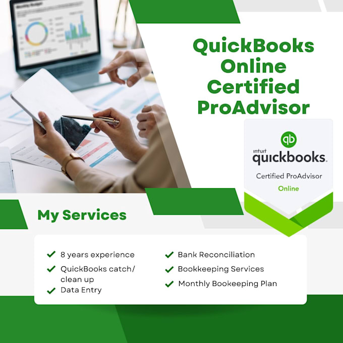 Bestseller - do setup, cleanup, reconciliations, and bookkeeping for quickbooks