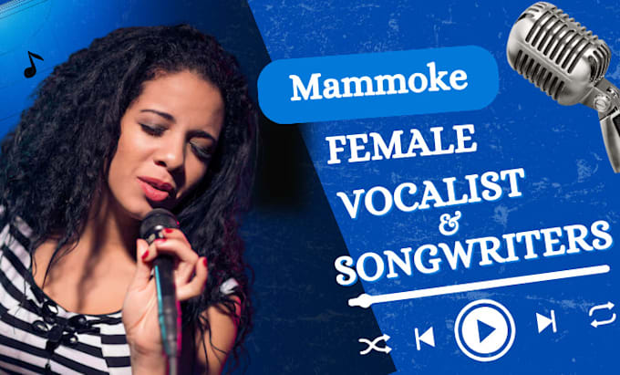 Bestseller - be your female country singer, rock singer female metal singer edm soul rnb song