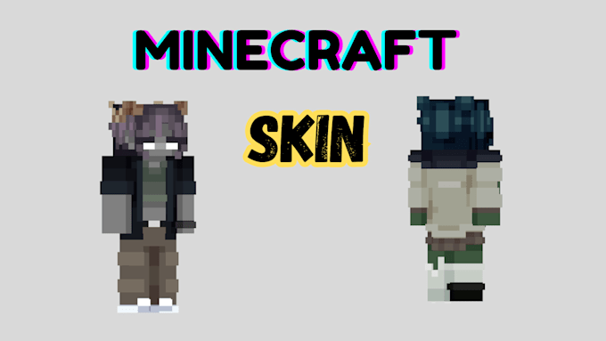 Gig Preview - Custom high quality 3d model minecraft skin