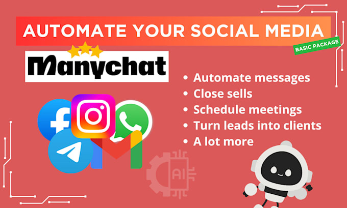 Gig Preview - Create a chatbot for your social media to boost engagement