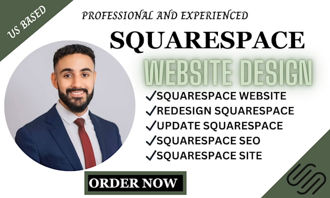 Gig Preview - Build squarespace website design and redesign update squarespace and development