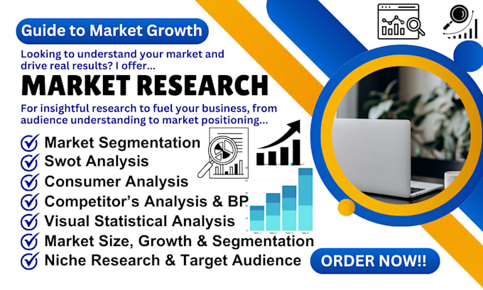 Gig Preview - Do market research swot analysis competitor analysis industry and bp research