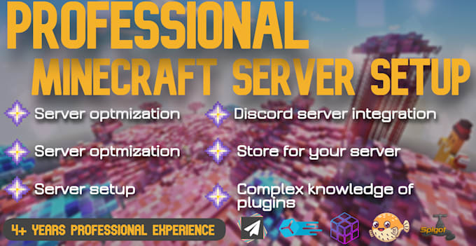 Gig Preview - Create and configure a custom minecraft server