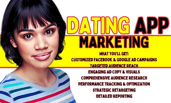 Bestseller - dating app promotion dating app marketing dating app facebook ads google ads