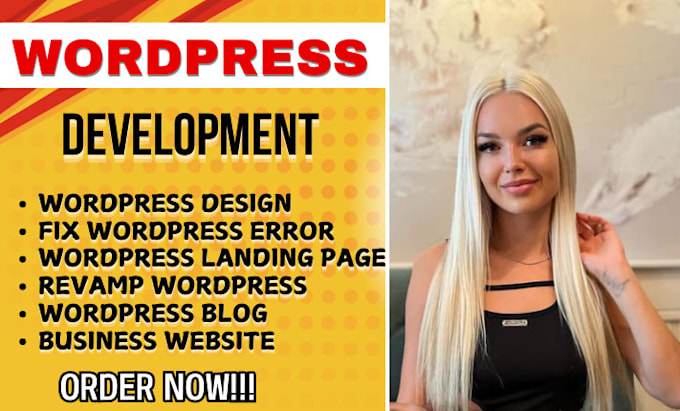 Gig Preview - Fix wordpress website wordpress seo website design ecommerce wordpress redesign