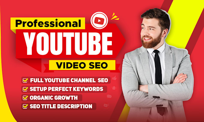 Gig Preview - Do perfect youtube video SEO and organic promotion