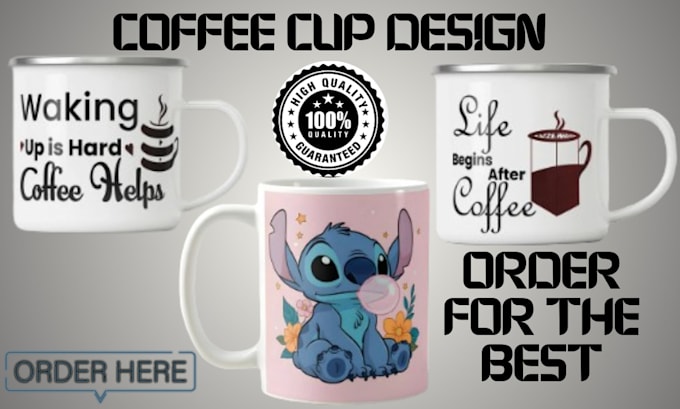 Gig Preview - Do creative paper cup coffee mug designs, tshirt design and custom cup design