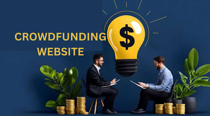 Gig Preview - Design crowdfunding website, social fundraising website, p2p fundraising website