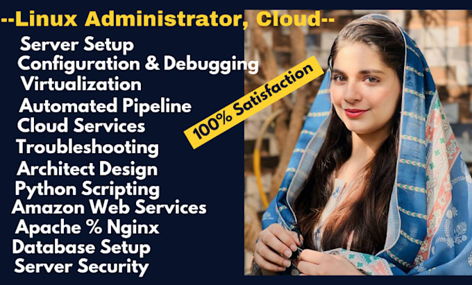 Gig Preview - Be your linux system administrator, devops and cloud engineer