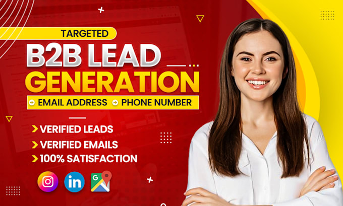 Gig Preview - Do targeted b2b lead generation and email address list building