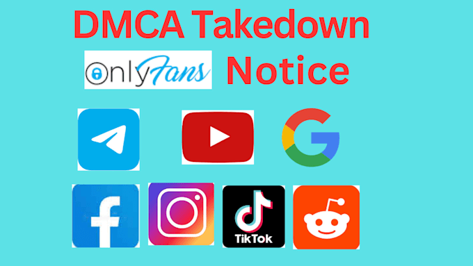 Gig Preview - Takedown content on google, onlyfan, reddit,fb,yt,tiktok,etc,undr,dmca