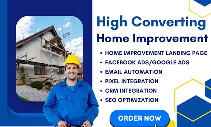 Gig Preview - Generate high home improvement leads home renovation leads home remodeling leads