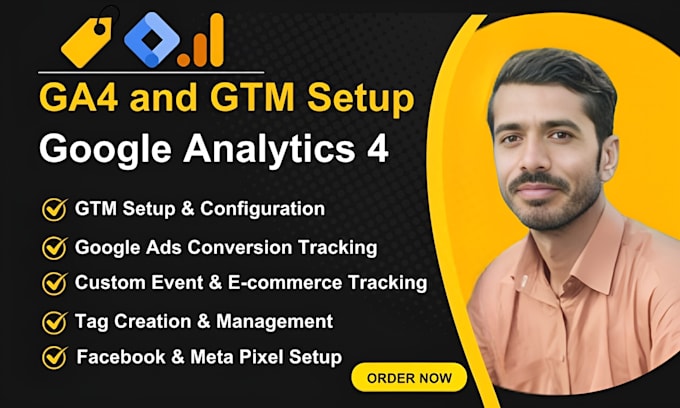 Gig Preview - Google tag manager setup, ga4 conversion tracking and analytics