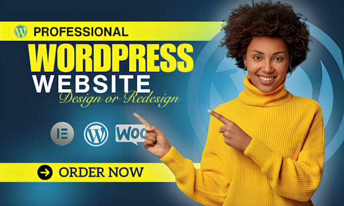 Gig Preview - Responsive wordpress website design wordpress website redesign wordpress website