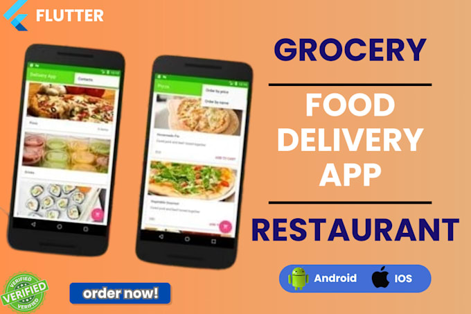 Gig Preview - Build a grocery, food delivery app with ordering and payment features