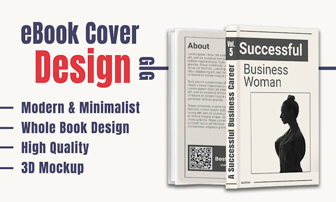 Bestseller - design modern ebook covers, minimalist book cover, kdp covers