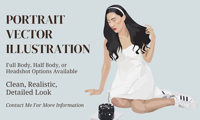 Bestseller - make a vector tracing for your portrait image