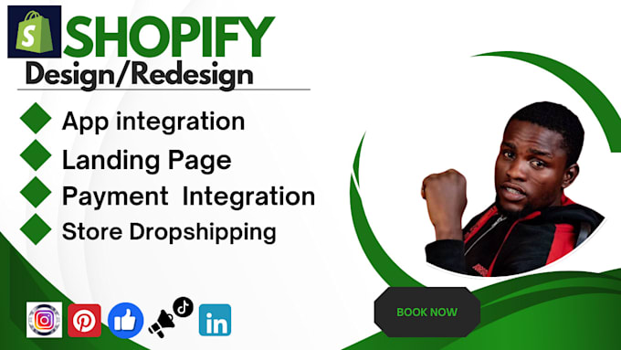 Bestseller - do shopify website design and redesign for your stores