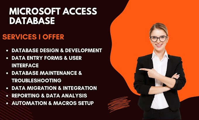 Gig Preview - Develop professional microsoft access databases for you