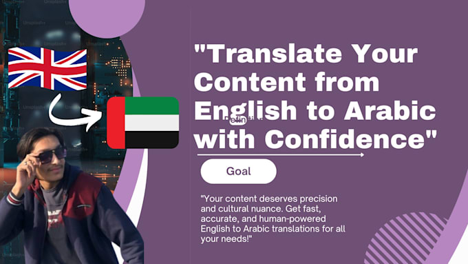 Bestseller - create expert english to arabic translation by a native speaker