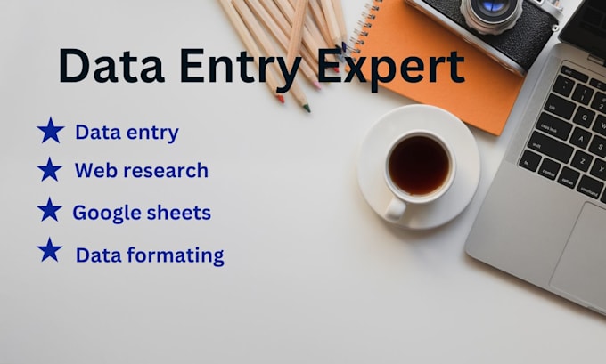 Bestseller - professional data entry, google sheets, web research